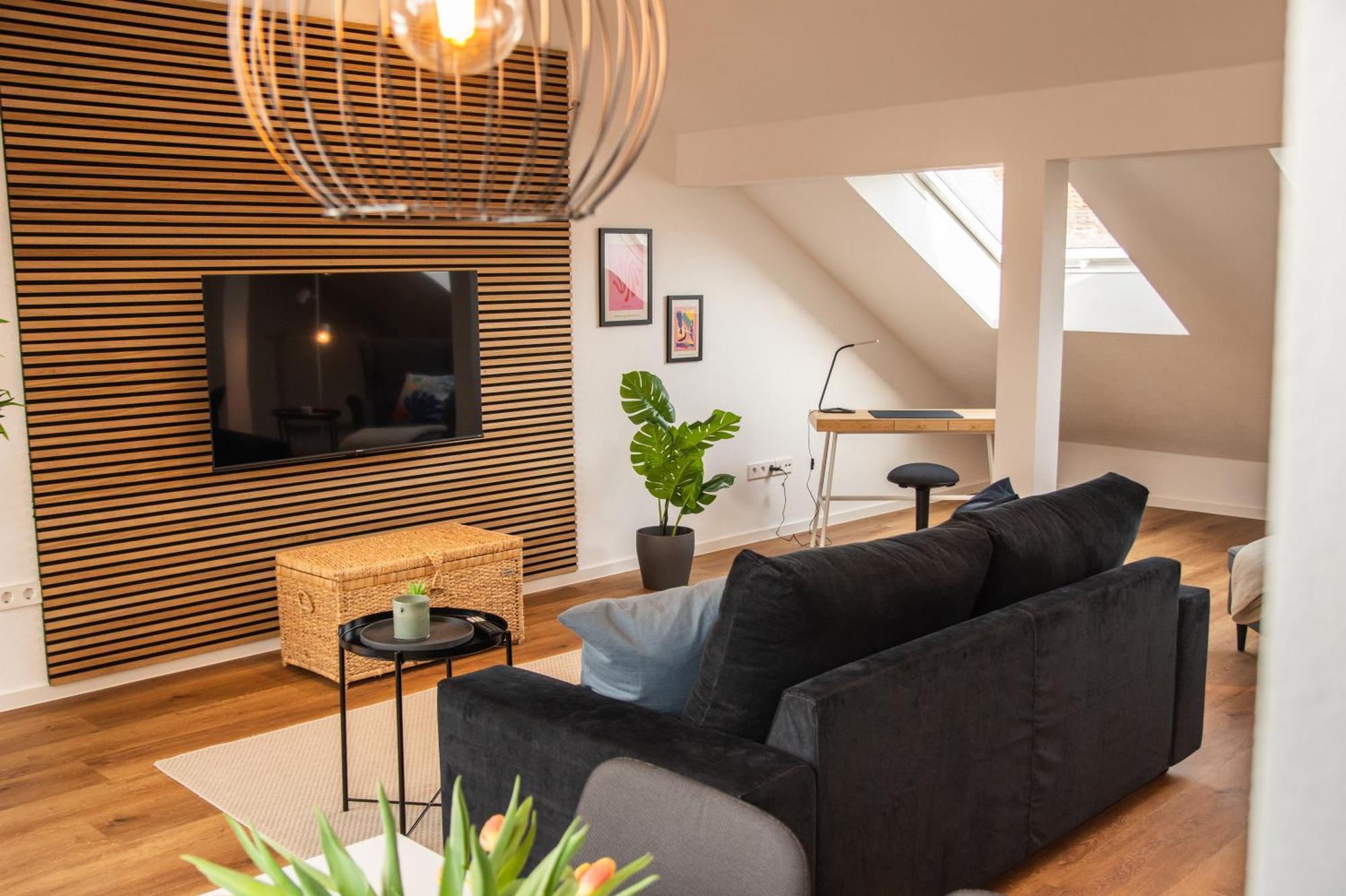 Raum-wunder Mit Kueche Und Smart-tv Karlsruhe